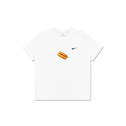 Nike: Белая футболка 