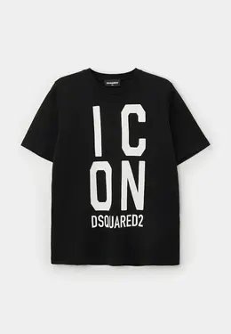 Dsquared2: Чёрная футболка 