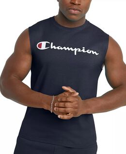 Champion: Синяя футболка 