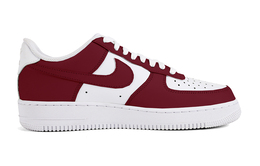 Nike: Бордовые кроссовки  Air Force 1