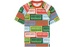 Kenzo: Многоцветная футболка 