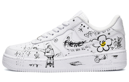 Nike: Чёрные кроссовки  Air Force 1