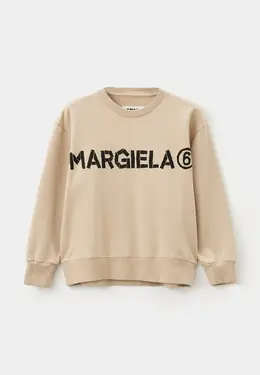 MM6 Maison Margiela: Бежевый свитер 