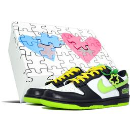 Nike: Чёрные кроссовки  Dunk