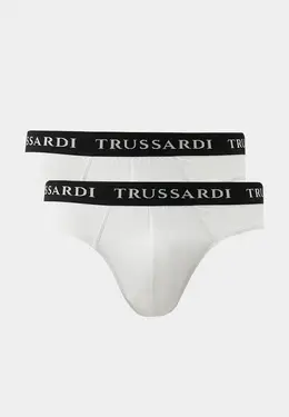 Trussardi: Белые трусы 