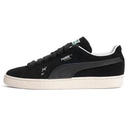 PUMA: Чёрные кроссовки  Suede