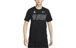 Nike: Чёрная футболка 