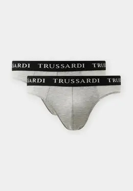 Trussardi: Серые трусы 