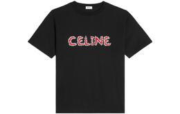 CELINE: Чёрная футболка 