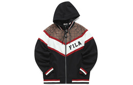 Fila: Чёрная куртка 