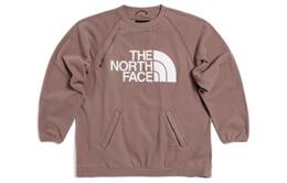 The North Face: Бежевый свитшот 