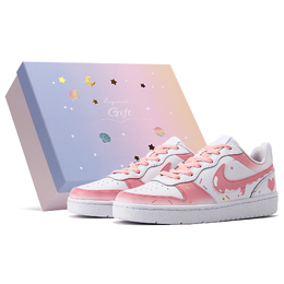 Nike: Розовые кроссовки  Court