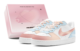 Nike: Оранжевые кроссовки  Court