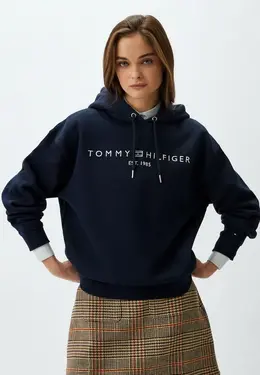 Tommy Hilfiger: Синяя толстовка 