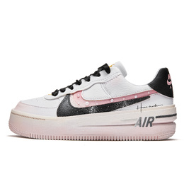 Nike: Розовые кроссовки  Air Force 1