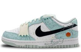 Nike: Синие кроссовки  Dunk