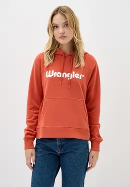 Wrangler: Оранжевая толстовка 