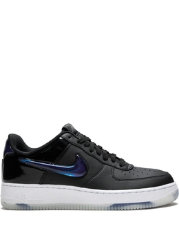 Nike: Чёрные кроссовки  Air Force 1