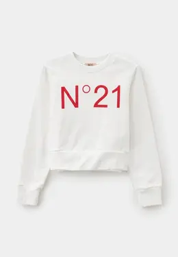 N21: Белый свитшот 