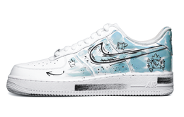 Nike: Белые кроссовки  Air Force 1