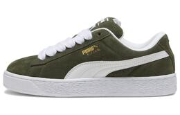 PUMA: Зелёные кеды  Suede