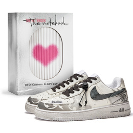 Nike: Серые кроссовки  Air Force 1