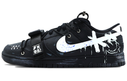Nike: Чёрные кроссовки  Dunk