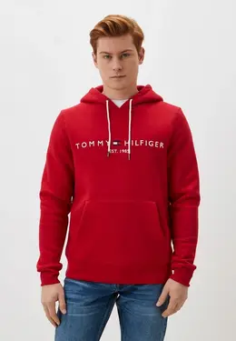 Tommy Hilfiger: Красная толстовка 