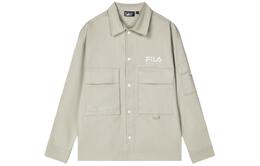 Fila: Коричневая рубашка 