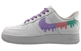 Nike: Фиолетовые кроссовки  Air Force 1