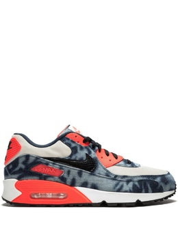 Nike: Синие кроссовки  Air Max 90
