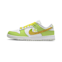 Nike: Жёлтые кроссовки  Dunk