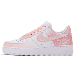 Nike: Розовые кроссовки  Air Force 1