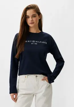 Tommy Hilfiger: Синий свитшот 