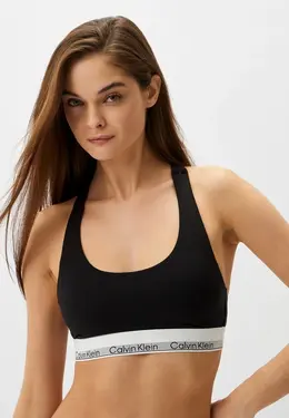 Calvin Klein Underwear: Чёрный бюстгальтер 