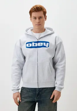 Obey: Серая толстовка 