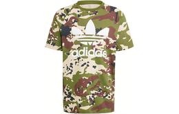 Adidas Originals: Зелёная футболка 