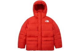 The North Face: Красный пуховик 