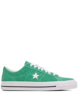 Converse: Зелёные кроссовки  One Star Pro