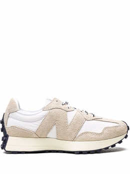 New Balance: Белые кроссовки  327