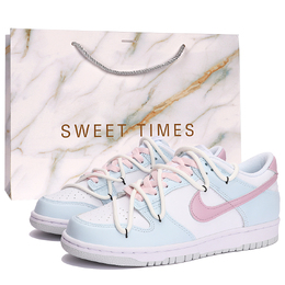 Nike: Голубые кроссовки  Dunk