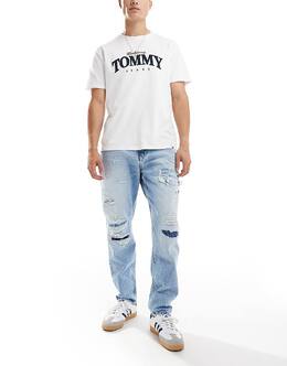 Tommy Hilfiger: Голубые джинсы  Tommy Jeans