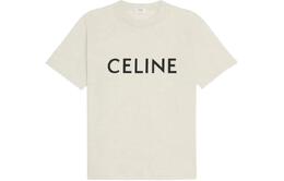 CELINE: Белая футболка 