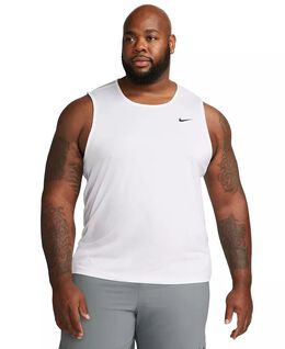 Nike: Белая майка  Dri FIT