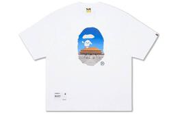 A BATHING APE: Чёрная футболка 