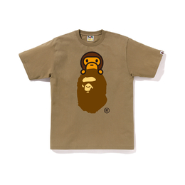 A BATHING APE: Синяя футболка 