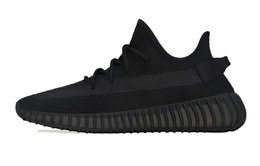 Adidas: Чёрные кроссовки  Yeezy Boost 350