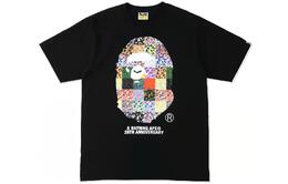 A BATHING APE: Чёрная футболка 