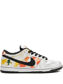 Nike: Белые кроссовки  SB Dunk Low