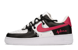 Nike: Чёрные кроссовки  Air Force 1